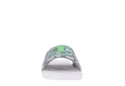 Champion Mens Mega Slide Graphic Slide Sandal - White 11 Champion Mens Mega Slide Graphic Slide Sandal - White -Fashion Men Shoe Store US 01 501605 02