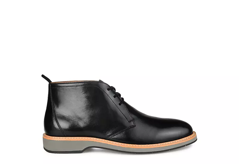 Thomas & Vine Mens Booker Chukka Boot - Black 4 Thomas & Vine Mens Booker Chukka Boot - Black - Image 2
