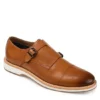Thomas & Vine Mens Ransom Monk Strap Oxford - Cognac -Fashion Men Shoe Store US 01 501657 00