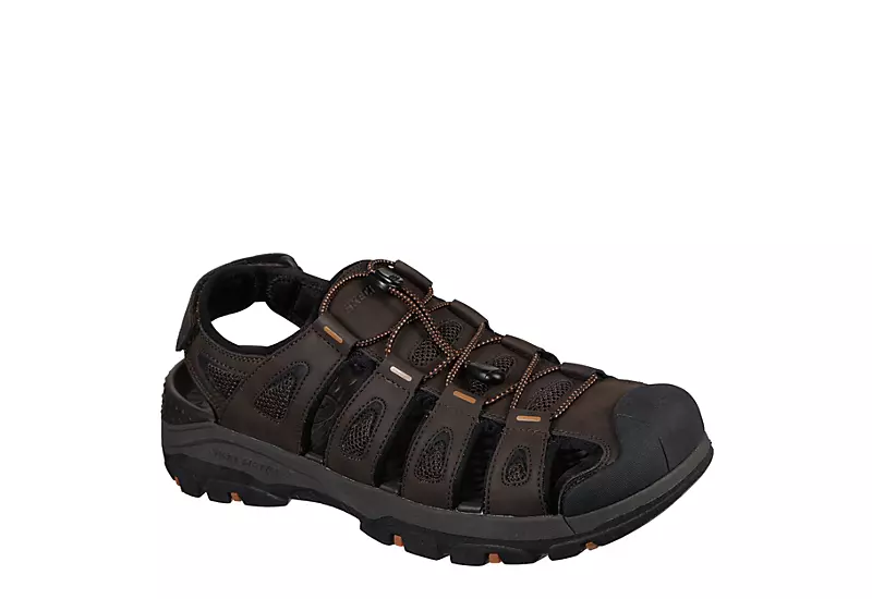 Skechers Mens Tresmen Outdoor Sandal - Chocolate 3 Skechers Mens Tresmen Outdoor Sandal - Chocolate