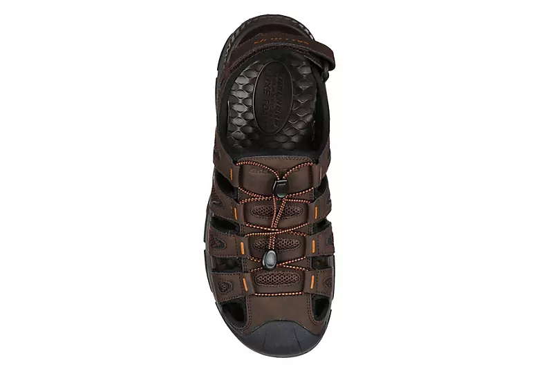 Skechers Mens Tresmen Outdoor Sandal - Chocolate 6 Skechers Mens Tresmen Outdoor Sandal - Chocolate - Image 4