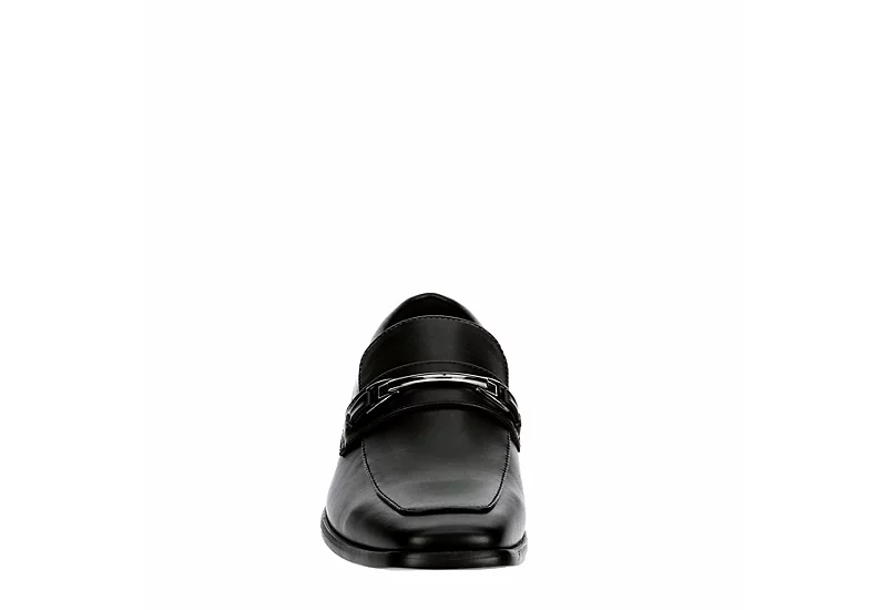 Restoration Mens Matt Slip On Oxford - Black 5 Restoration Mens Matt Slip On Oxford - Black - Image 3