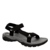 Highland Creek Mens River Outdoor Sandal - Black -Fashion Men Shoe Store US 01 501716 00