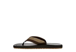 Day Five Mens Coast Flip Flop Sandal - Chocolate -Fashion Men Shoe Store US 01 501728 03