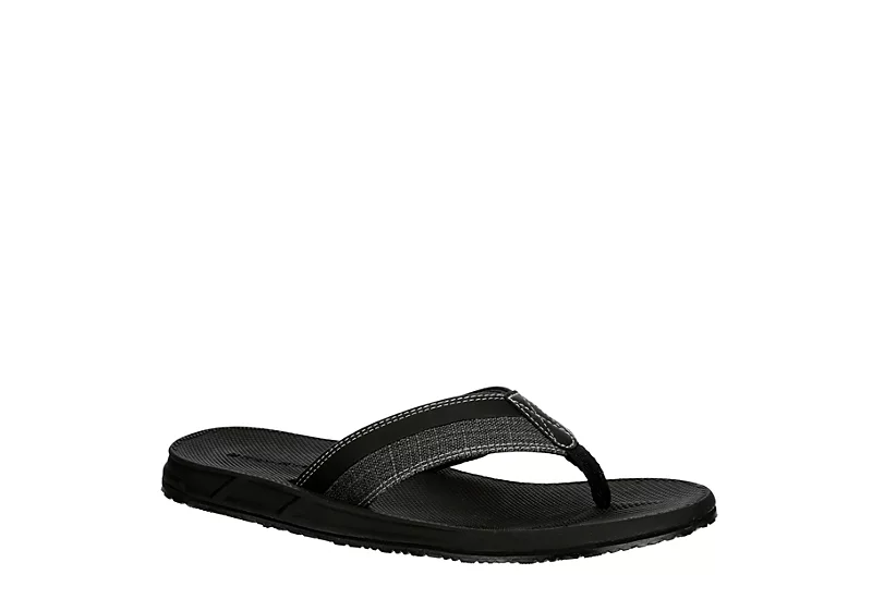 Day Five Mens Board Walk Flip Flop Sandal - Black 3 Day Five Mens Board Walk Flip Flop Sandal - Black