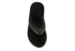 Day Five Mens Board Walk Flip Flop Sandal - Black 14 Day Five Mens Board Walk Flip Flop Sandal - Black -Fashion Men Shoe Store US 01 501729 05