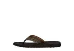 Day Five Mens Board Walk Flip Flop Sandal - Brown -Fashion Men Shoe Store US 01 501730 03