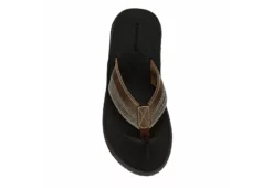 Day Five Mens Board Walk Flip Flop Sandal - Brown -Fashion Men Shoe Store US 01 501730 05