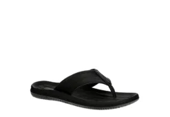 Fashion Men Shoe Store 34 Bjorndal Mens Dunas Flip Flop Sandal - Black