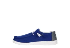 Heydude Mens Wally Slip On Sneaker - Blue -Fashion Men Shoe Store US 01 501809 03