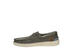 Heydude Mens Welsh Boat Shoe - Dark Grey -Fashion Men Shoe Store US 01 501810 03