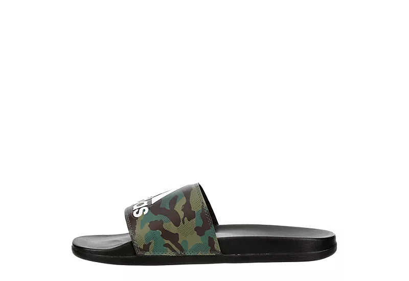 Adidas Mens Adilette Comfort Slide Sandal - Camo 6 Adidas Mens Adilette Comfort Slide Sandal - Camo - Image 4