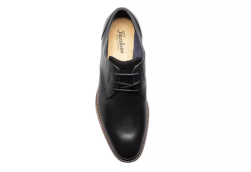 Florsheim Mens Flex Plain Toe Oxford - Black 8 Florsheim Mens Flex Plain Toe Oxford - Black - Image 6