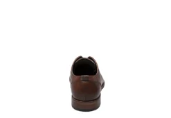 Florsheim Mens Flex Plain Toe Oxford - Cognac -Fashion Men Shoe Store US 01 501826 04