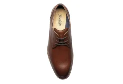 Florsheim Mens Flex Plain Toe Oxford - Cognac -Fashion Men Shoe Store US 01 501826 05