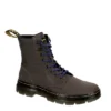 Dr. Martens Dr.martens Mens Combs Combat Boot - Dark Grey -Fashion Men Shoe Store US 01 501830 00