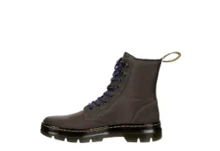 Dr. Martens Dr.martens Mens Combs Combat Boot - Dark Grey 12 Dr. Martens Dr.martens Mens Combs Combat Boot - Dark Grey -Fashion Men Shoe Store US 01 501830 03