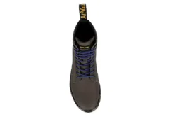 Dr. Martens Dr.martens Mens Combs Combat Boot - Dark Grey 14 Dr. Martens Dr.martens Mens Combs Combat Boot - Dark Grey -Fashion Men Shoe Store US 01 501830 05