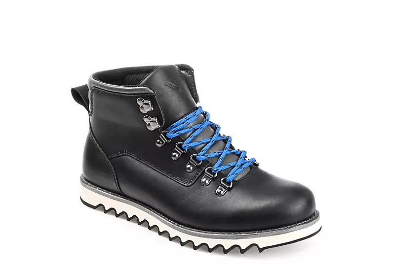Territory Mens Badlands Lace-up Boot - Black 3 Territory Mens Badlands Lace-up Boot - Black