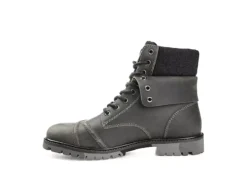Territory Mens Grind Lace-up Boot - Grey 12 Territory Mens Grind Lace-up Boot - Grey -Fashion Men Shoe Store US 01 501955 03