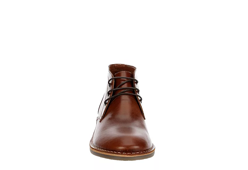 Franco Fortini Mens Austin Chukka Boot - Cognac 5 Franco Fortini Mens Austin Chukka Boot - Cognac - Image 3