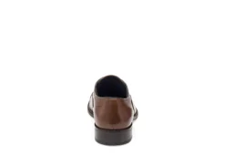 Johnston & Murphy Mens Stockton Cap Toe Oxford - Dark Tan -Fashion Men Shoe Store US 01 502049 04