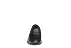 Johnston & Murphy Mens Stockton Penny Loafer Oxford - Black -Fashion Men Shoe Store US 01 502050 02
