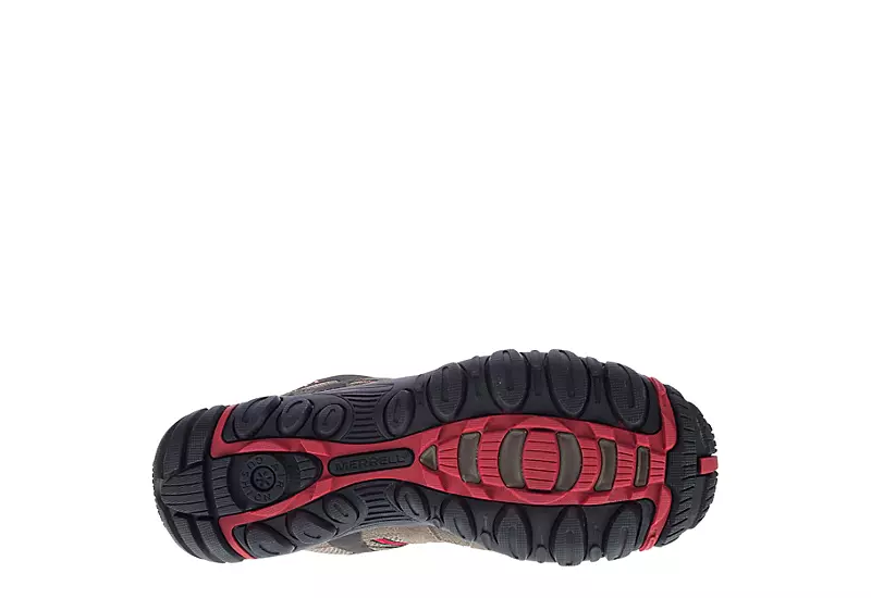 Merrell Mens Deverta 2 Waterproof Mid Hiking Boot - Tan 9 Merrell Mens Deverta 2 Waterproof Mid Hiking Boot - Tan - Image 7