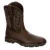 Ariat Mens Groundbreaker Western Work Boot - Brown -Fashion Men Shoe Store US 01 502086 00