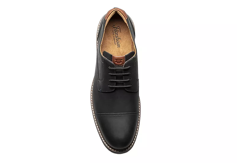 Florsheim Mens Norwalk Cap Toe Oxford - Black 8 Florsheim Mens Norwalk Cap Toe Oxford - Black - Image 6