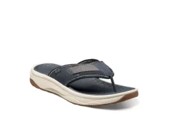 Florsheim Mens Tread Lite Flip Flop Sandal - Navy