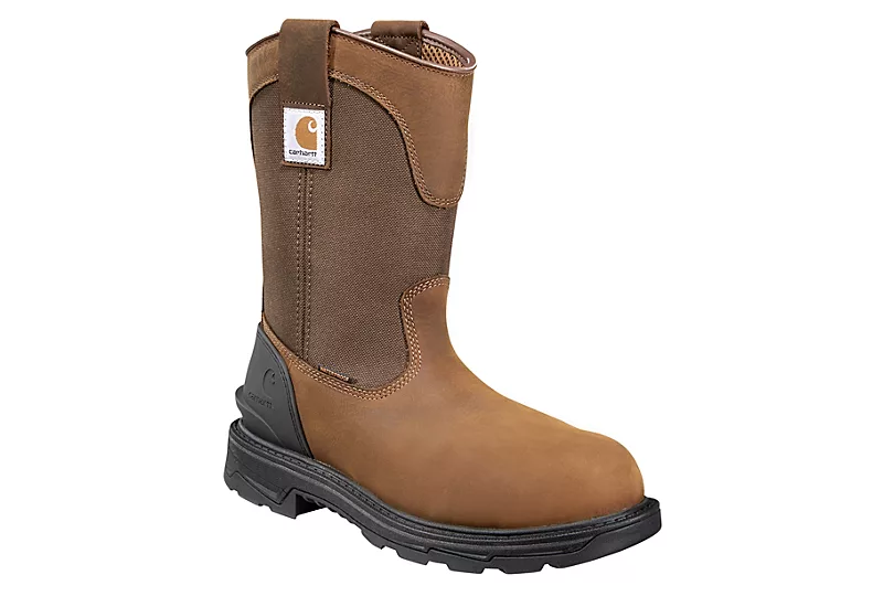 Carhartt Mens Ironwood Waterproof 11-inch Wellington Work Boot - Brown 3 Carhartt Mens Ironwood Waterproof 11-inch Wellington Work Boot - Brown