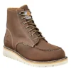 Carhartt Mens Waterproof 6-inch Moc Toe Wedge Boot - Brown -Fashion Men Shoe Store US 01 502201 00