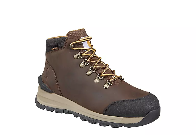Carhartt Mens Gilmore Waterproof 5-inch Work Boot - Dark Brown 3 Carhartt Mens Gilmore Waterproof 5-inch Work Boot - Dark Brown
