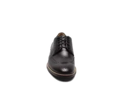 Florsheim Mens Rucci Wing Tip Oxford - Black -Fashion Men Shoe Store US 01 502209 02