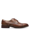 Florsheim Mens Rucci Cap Toe Oxford - Cognac -Fashion Men Shoe Store US 01 502210 00