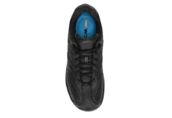 Dr. Scholl's Mens Cambridge Ii Slip Resistant Work Shoe - Black -Fashion Men Shoe Store US 01 502217 05