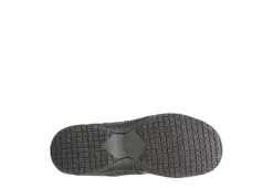 Dr. Scholl's Mens Cambridge Ii Slip Resistant Work Shoe - Black -Fashion Men Shoe Store US 01 502217 06