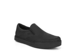 Dr. Scholl's Mens Valiant Slip Resistant Work Shoe - Black