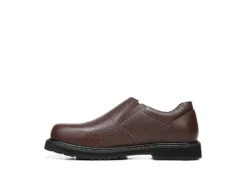 Dr. Scholl's Mens Winder Ii Slip Resistant Work Shoe - Brown -Fashion Men Shoe Store US 01 502223 03
