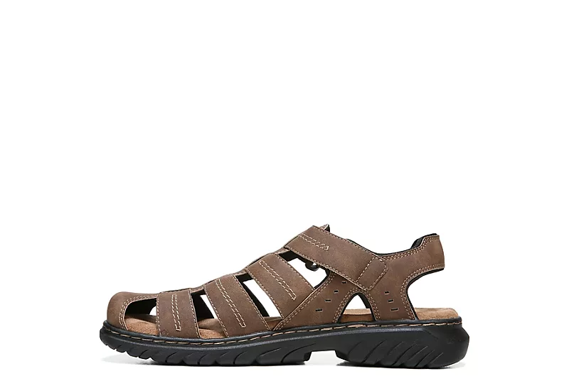 Dr. Scholl's Mens Candid Outdoor Sandal - Brown 6 Dr. Scholl's Mens Candid Outdoor Sandal - Brown - Image 4
