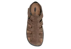 Dr. Scholl's Mens Candid Outdoor Sandal - Brown 14 Dr. Scholl's Mens Candid Outdoor Sandal - Brown -Fashion Men Shoe Store US 01 502231 05