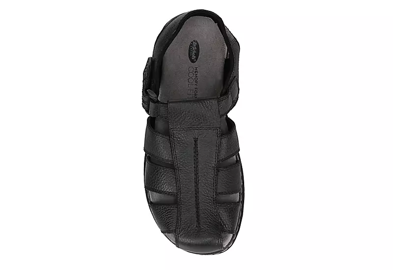 Dr. Scholl's Mens Gaston Outdoor Sandal - Black 8 Dr. Scholl's Mens Gaston Outdoor Sandal - Black - Image 6