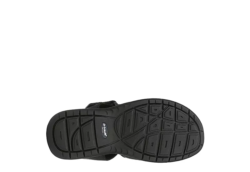 Dr. Scholl's Mens Gaston Outdoor Sandal - Black 9 Dr. Scholl's Mens Gaston Outdoor Sandal - Black - Image 7