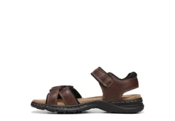 Dr. Scholl's Mens Gus Outdoor Sandal - Brown -Fashion Men Shoe Store US 01 502237 03