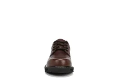 Dr. Scholl's Mens Harrington Ii Slip Resistant Work Shoe - Brown -Fashion Men Shoe Store US 01 502238 02