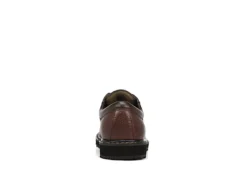 Dr. Scholl's Mens Harrington Ii Slip Resistant Work Shoe - Brown -Fashion Men Shoe Store US 01 502238 04