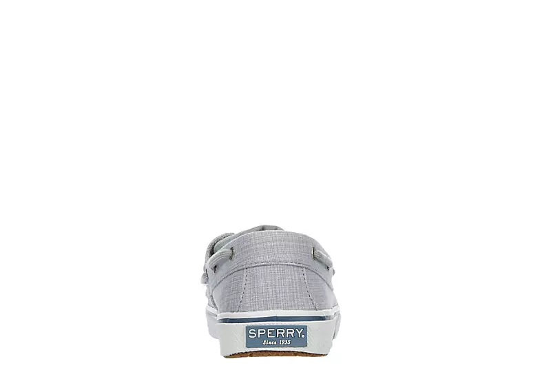 Sperry Mens Halyard 2-eye Slip On Sneaker - Pale Grey 7 Sperry Mens Halyard 2-eye Slip On Sneaker - Pale Grey - Image 5