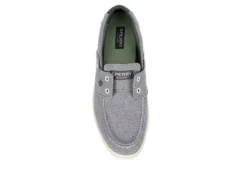 Sperry Mens Outer Banks Boat Shoe - Grey -Fashion Men Shoe Store US 01 502257 05