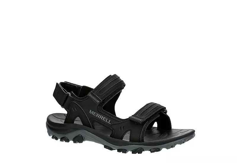 Merrell Mens Huntington Sport Convert Outdoor Sandal - Black 3 Merrell Mens Huntington Sport Convert Outdoor Sandal - Black